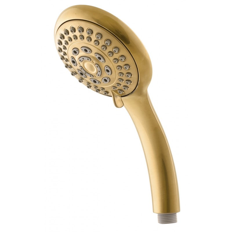 Colonna doccia NIL in ottone placcato oro spazzolato H. 116 cm