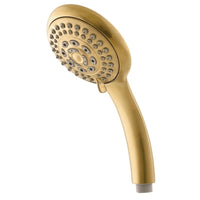 Colonna doccia NIL in ottone placcato oro spazzolato H. 116 cm