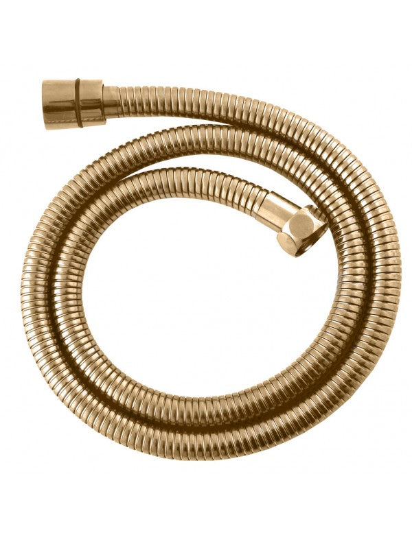 Colonna doccia NIL in ottone placcato oro spazzolato H. 116 cm