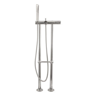Colonna doccia a colonna SEINA con doccetta in ottone cromato H. 85 cm