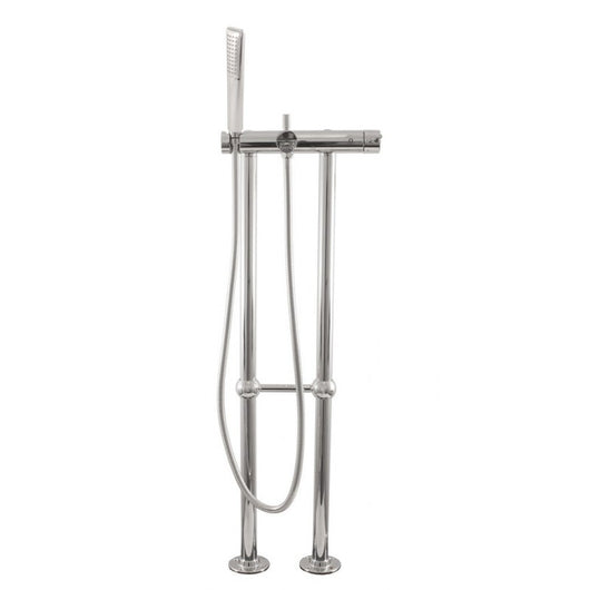 Colonna doccia a colonna SEINA con doccetta in ottone cromato H. 85 cm