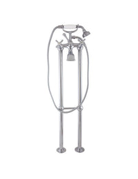 Colonna doccia con colonna doccia in ottone cromato MORAVA RETRO