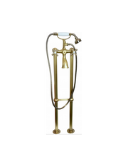 Colonna doccia su colonna in ottone bronzo MORAVA RETRO