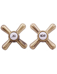 Colonna doccia su colonna in ottone bronzo MORAVA RETRO