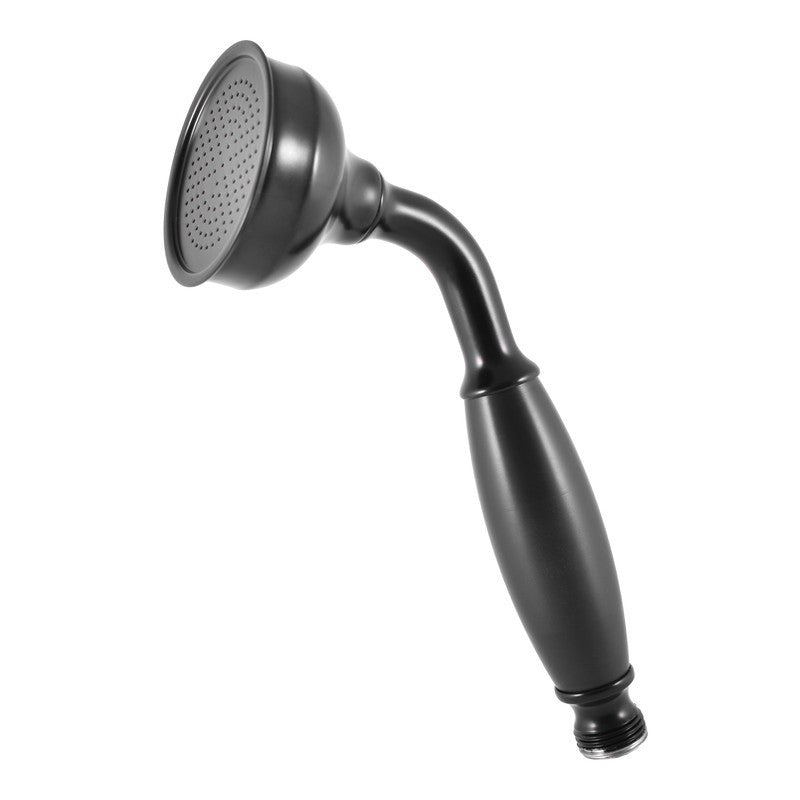 MORAVA RETRO colonna doccia con colonna in ottone nero opaco