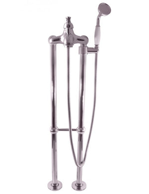 LABE colonna doccia su colonna con doccetta in ottone cromato 110 cm