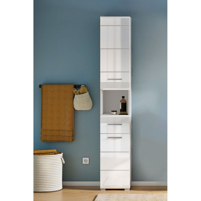 Colonna da bagno - Bianco lucido - KLEANKIN