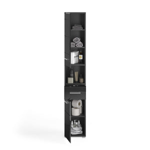 Colonna da bagno – Nero lucido – KLEANKIN