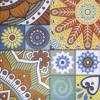 Colonnina mosaico metallo Galatone tondo cm ø35,5h59