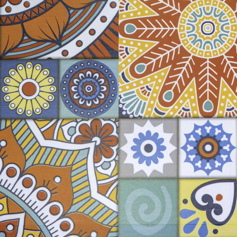 Colonnina mosaico metallo Galatone tondo cm ø35,5h59