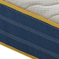 Materasso Singolo 80x200 a molle insacchettate, altezza 23 cm , 3 cm memory foam, ortopedico, 800 molle insacchettate, zone di comfort