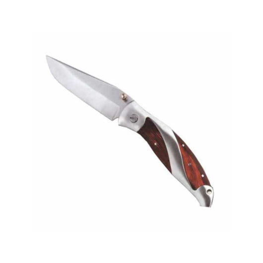Coltello da Tasca Manico Inox/Legno cm 20,0 Ausonia