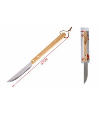 Coltello Per Barbecue 37 Cm Grigliata Di Carne Bbq Con Manico In Legno 2406327         