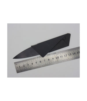 Coltello Tattico A Forma Carta Di Credito Pieghevole Card Knife Campeggio Multi         