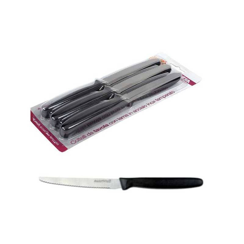 Coltello Tavola Lama Dentata cm 11,0 pz.6 Ilsa
