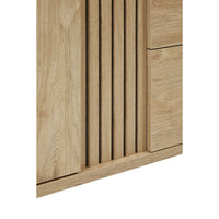 Comò per bambini robusto con fasciatoio integrato color rovere dorato collezione TOMMY.