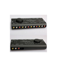 Commutatore Di Segnale Audio-video Av 4 In 1 Q-au51 Per Lettore Dvd Videocamera         