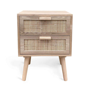 LÚZETE - COMODINO 2 CASSETTI LEIF