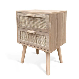 LÚZETE - COMODINO 2 CASSETTI LEIF