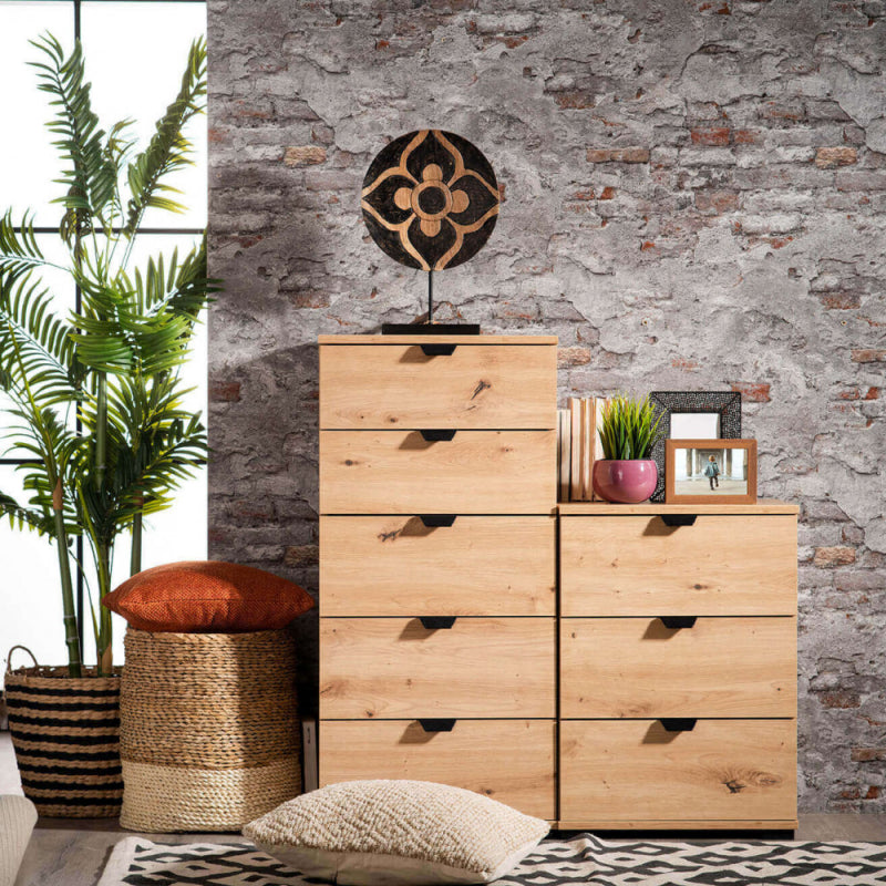 COMODINO DUERO ROVERE ARTIGIANO