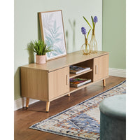 Comodino Phoenix 2 Cassetti 48x38x50 Legno Marrone