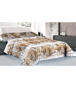 Completo Matrimoniale Caldo Lenzuolo 250x290cm Maxi Angoli Cuori Di Paglia         