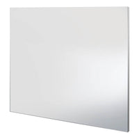 Mobile Bagno Sospesa 100cm Con Due Cassetti, Pensile Colonna, Specchio e Lampada - Cemento
