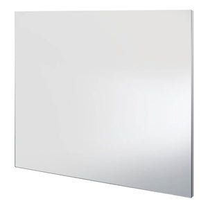 Mobile Bagno Sospesa 100cm Con Due Cassetti, Pensile Colonna, Specchio e Lampada - Cemento
