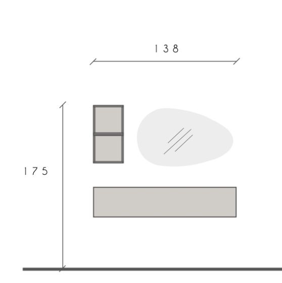 Parete Attrezzata da ingresso moderna colore Bronzo, Made in Italy ZLCINFNCOMPN58