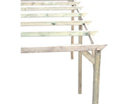 Pensilina in legno "Solar II" 3 x 5 x 2,4