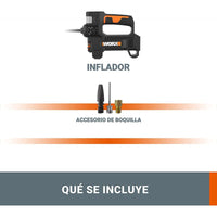 Compressore a Batteria 20V Worx Wx092.9