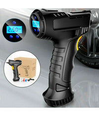 Compressore Ad Aria Per Auto Portatile 12v Pressione Ruote Con Display Led 120w         