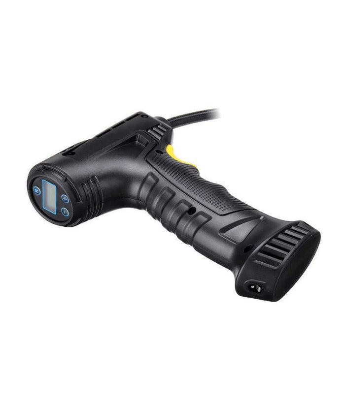 Compressore Ad Aria Per Auto Portatile 12v Pressione Ruote Con Display Led 120w         