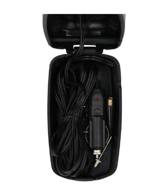 Compressore Aria Auto Portatile 12v Ruote Auto Con Luce Led Beccucci Gonfiabili         
