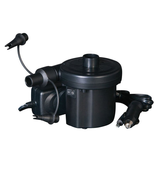 Compressore Gonfiatore Elettrico Portatile Casa Auto Pompa 220v / 12v 3 Beccucci         