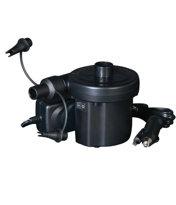 Compressore Gonfiatore Elettrico Portatile Casa Auto Pompa 220v / 12v 3 Beccucci         