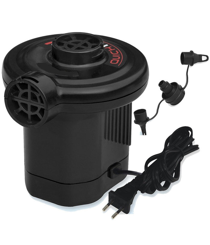 Compressore Gonfiatore Elettrico Portatile Pompa 220v 3 Riduttori Per Gonfiabili         