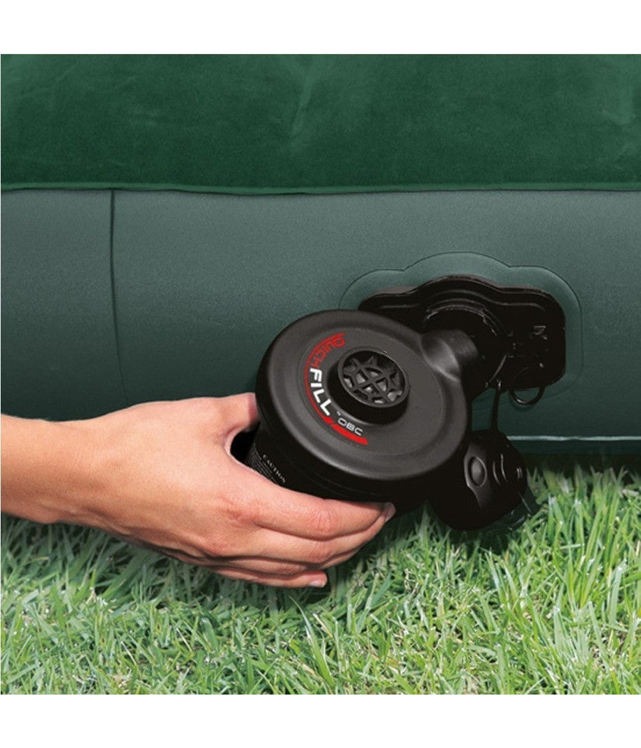 Compressore Gonfiatore Elettrico Portatile Pompa 220v 3 Riduttori Per Gonfiabili         