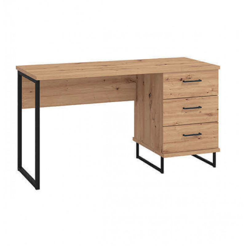 COMPUTER DESK SARDINIA ROVERE ARTIGIANO