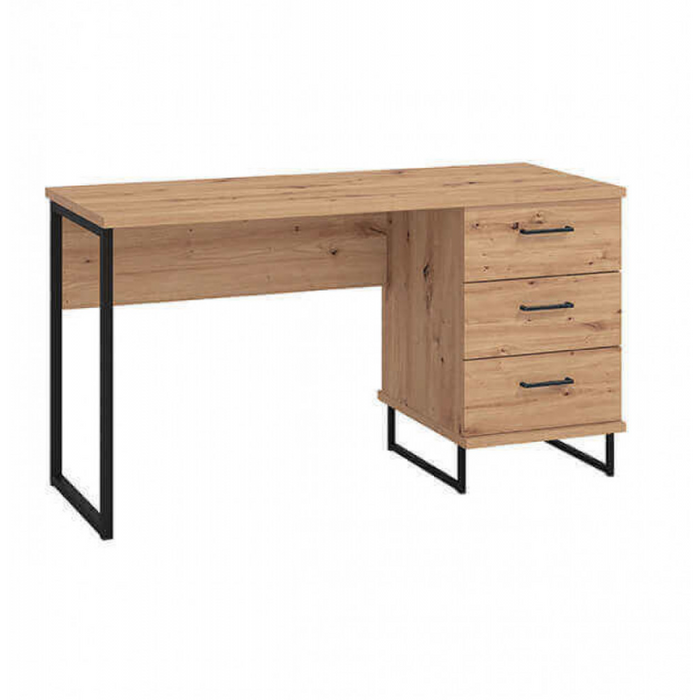 COMPUTER DESK SARDINIA ROVERE ARTIGIANO