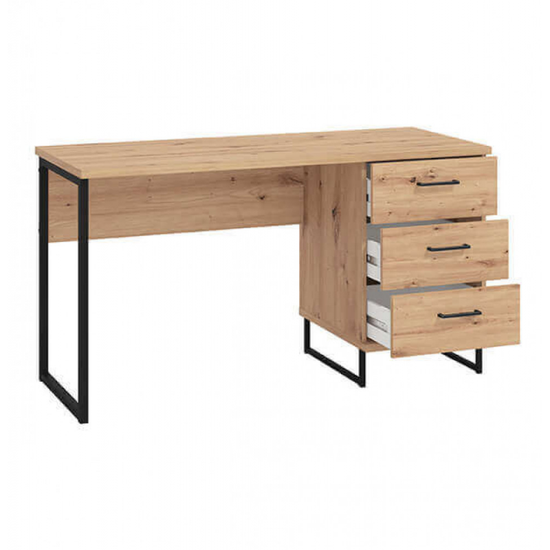 COMPUTER DESK SARDINIA ROVERE ARTIGIANO