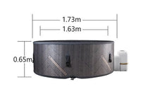 MSpa Spa semirigida fuori terra circolare Diva Mono Concept F-MO062W - Tempo Style 1.73m x 0.65mH