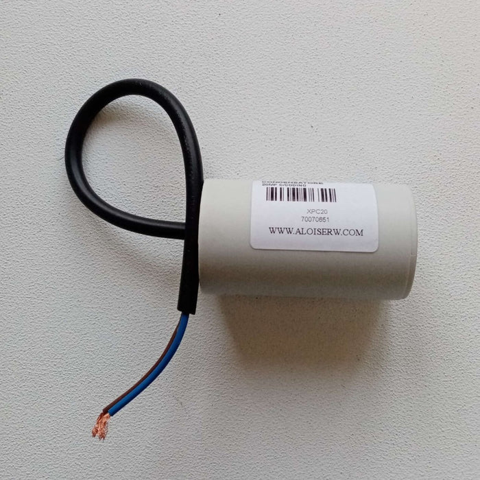 Condensatore ac da 20μf con cavo bipolare per motore elettrico