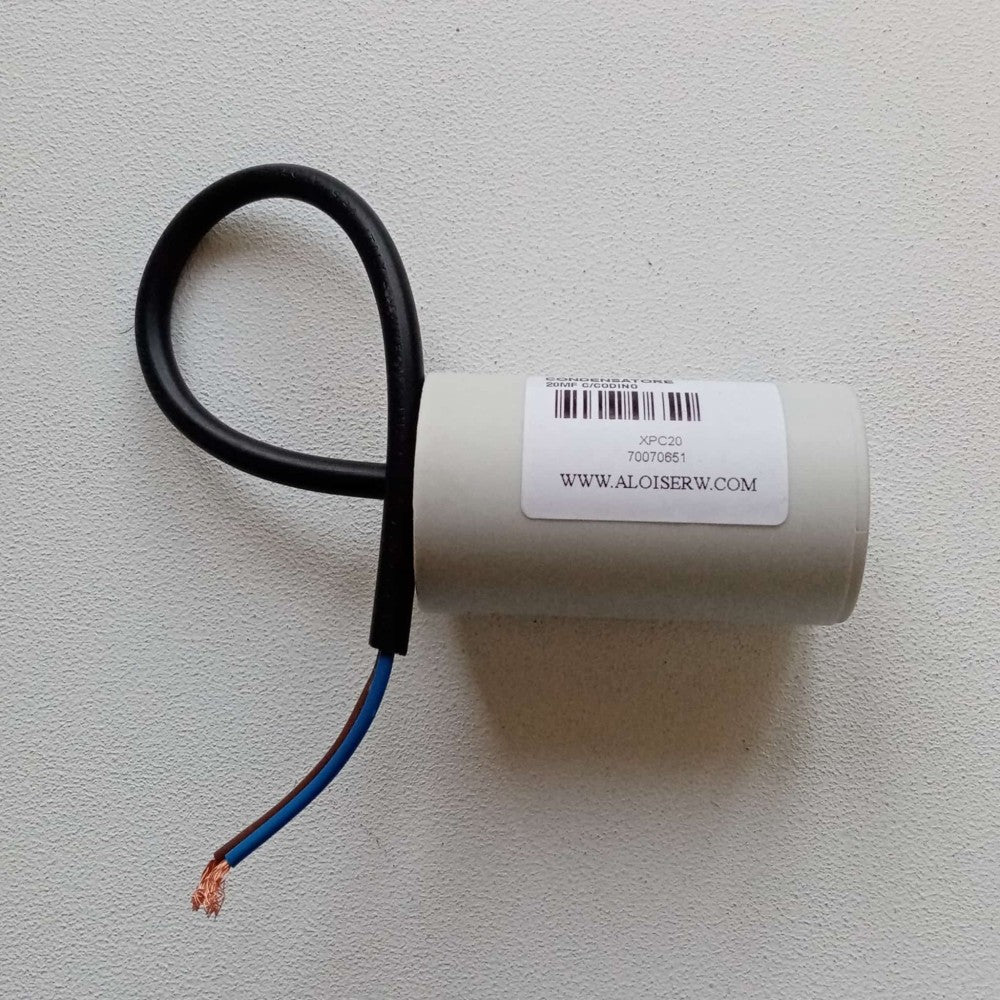 Condensatore ac da 40μf con cavo bipolare per motore elettrico