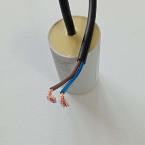 Condensatore ac da 70μf con cavo bipolare per motore elettrico