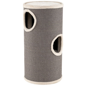 Condo per gatti a piani multi-livello con tappetino per graffi in sisal, Condo letto morbido per pisolini-Alberi Tiragraffi