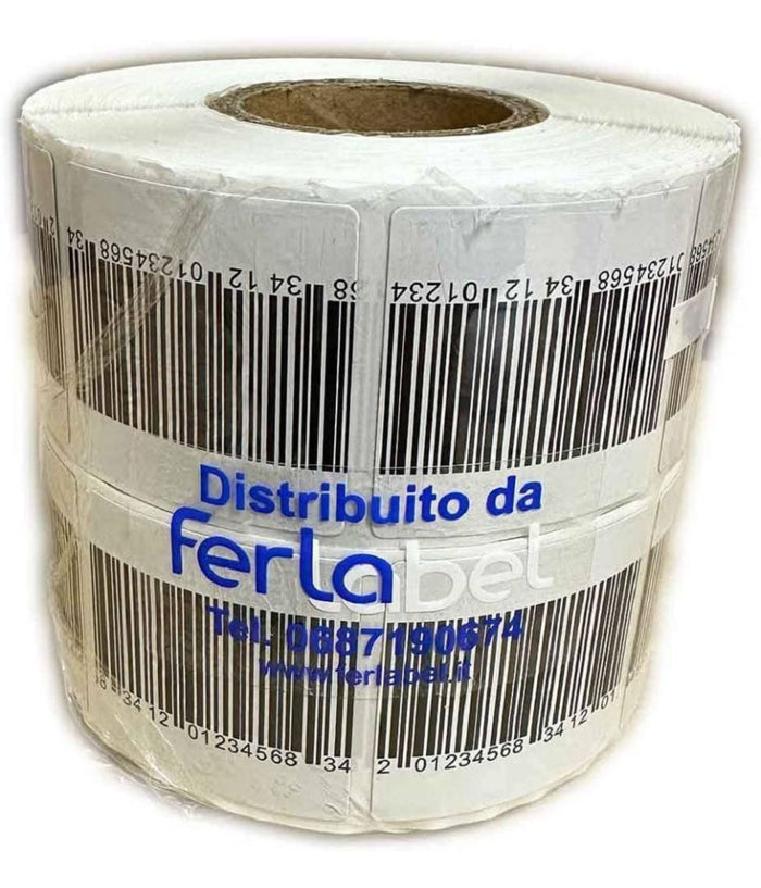 Confezione 1000 Etichette Etichetta Antitaccheggio Ferlabel 40x40 Mm Antifurto         
