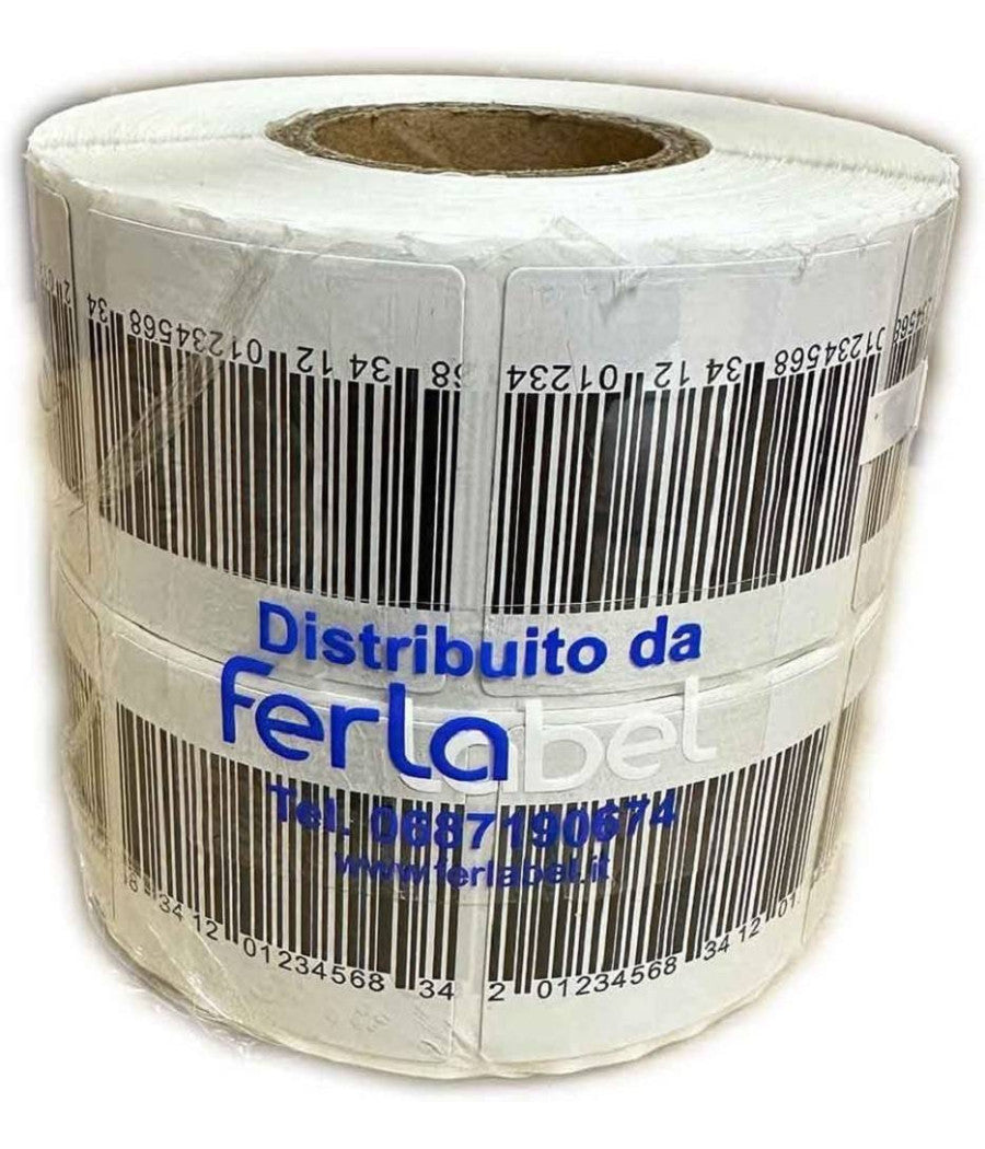 Confezione 1000 Etichette Etichetta Antitaccheggio Ferlabel 40x40 Mm Antifurto         
