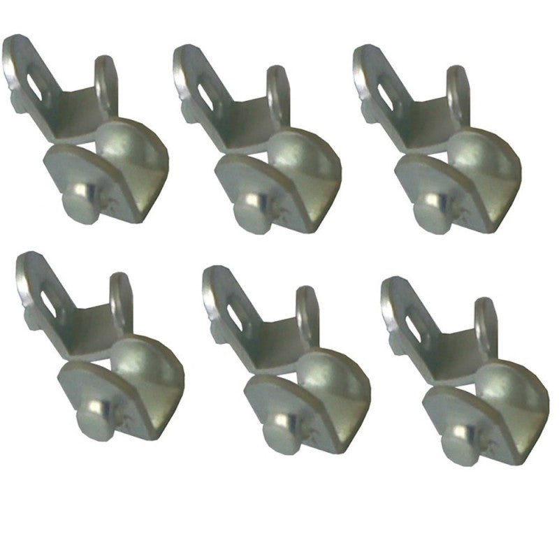 Confezione 12 Ganci per Ripiani Grima