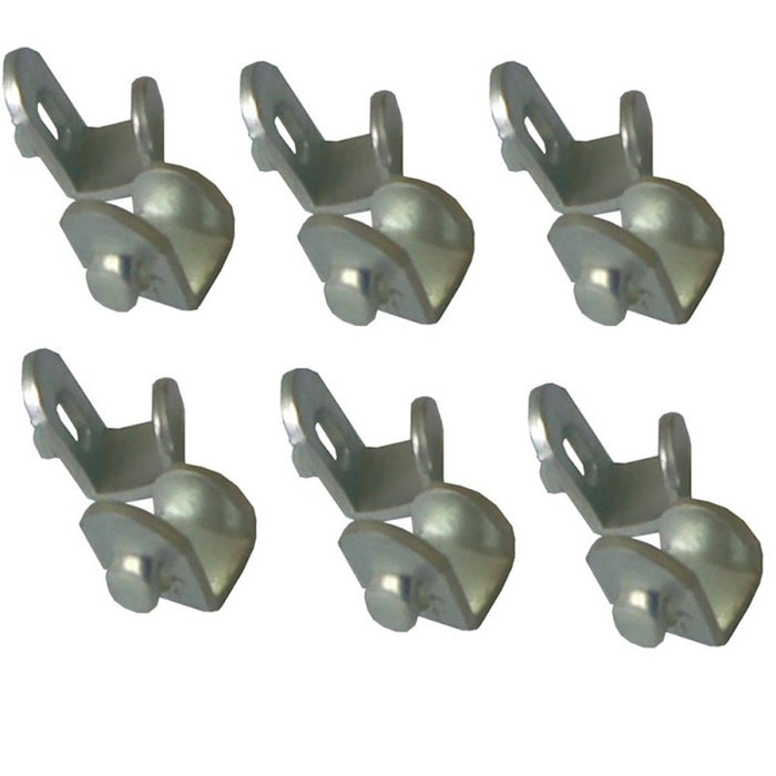 Confezione 12 Ganci per Ripiani Grima